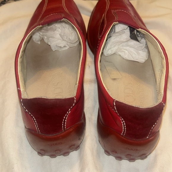 TODS RED SNEAKER - Picture 2 of 7